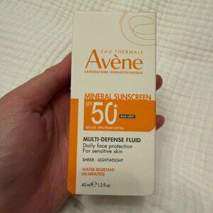 BNIB Avene Mineral SPF 50 Multi-Defense Fluid